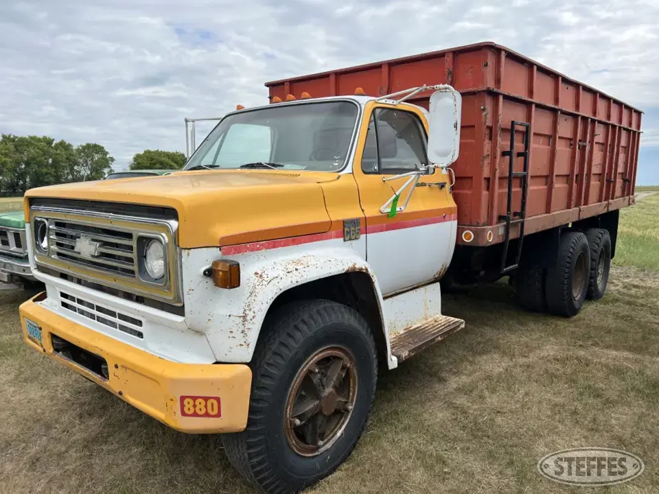 1973 Chevrolet C65 Tandem Boxed Truck