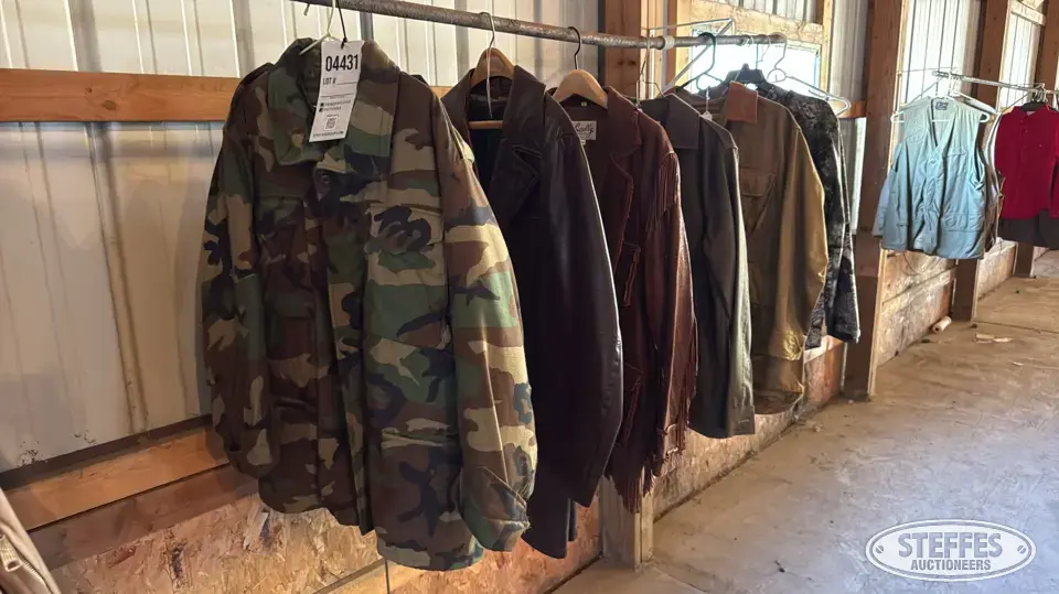 (8) Jackets & pants Personal Property