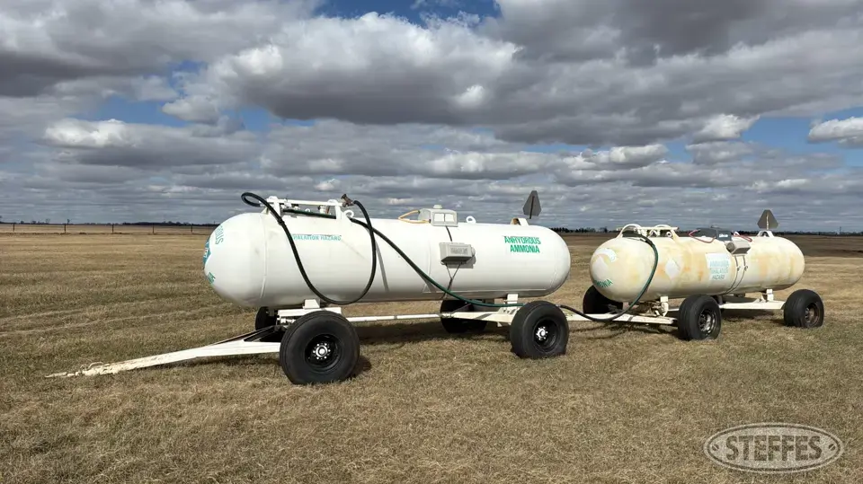 1975 Nat'l BD NH3 Trailers-Tank