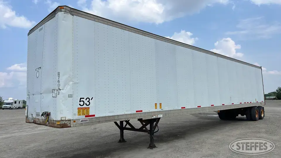 1997 Fruehauf Van Trailer