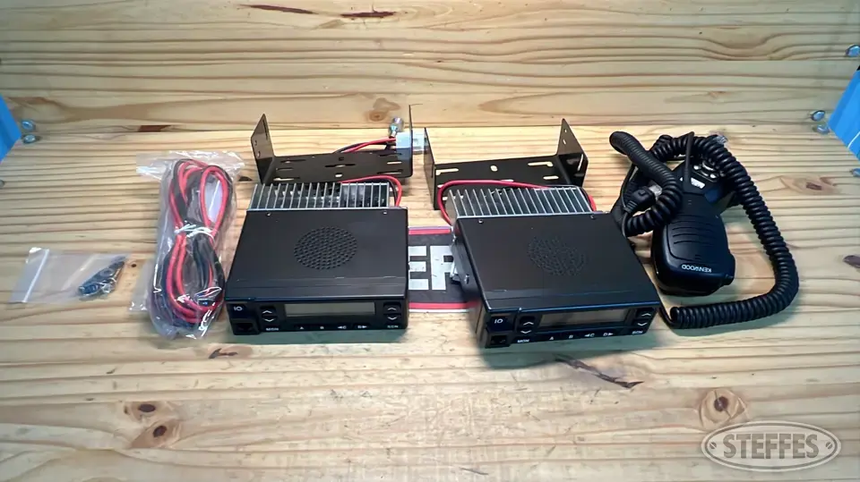 (2) Kenwood 2-way radios Business Band Radio