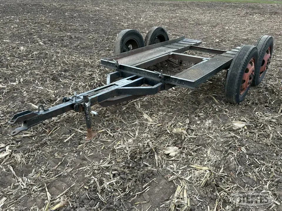 Shop-built Flatbed Trailer