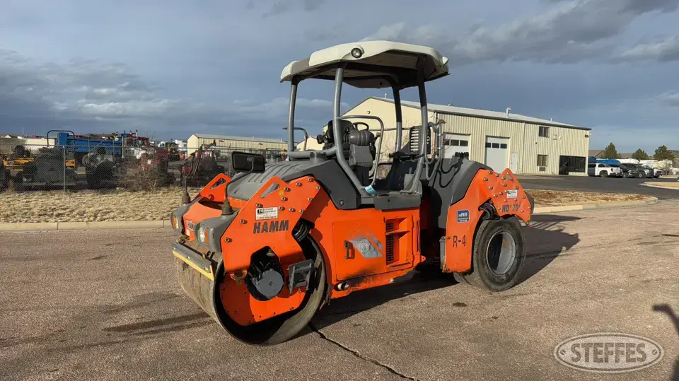 2015 Hamm HD+ 70i VT Self-Propelled Smooth Drum Compactor
