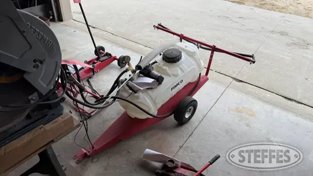 Fimco pull-behind sprayer