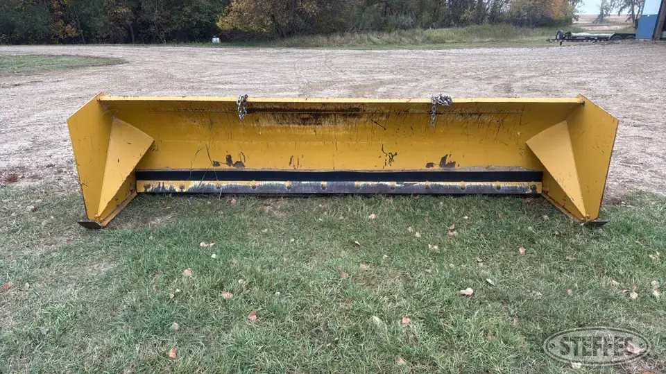 Pro-Tech SP12B snow pusher Skid Steer Snow Pushers and Snowblower