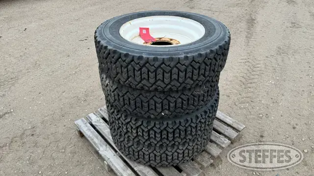 (4) Goodyear 225/70R19.5 Tires
