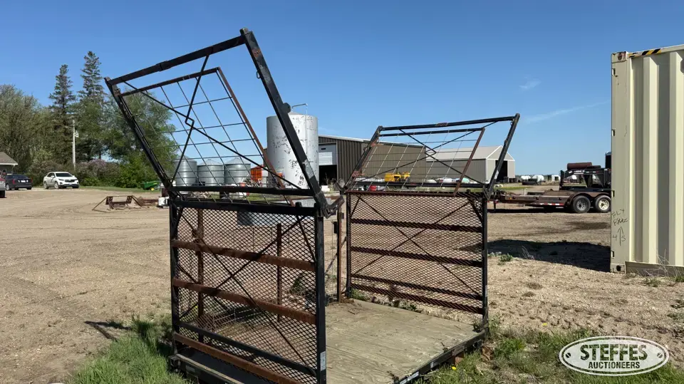 Shop-built man basket Construction Support Item