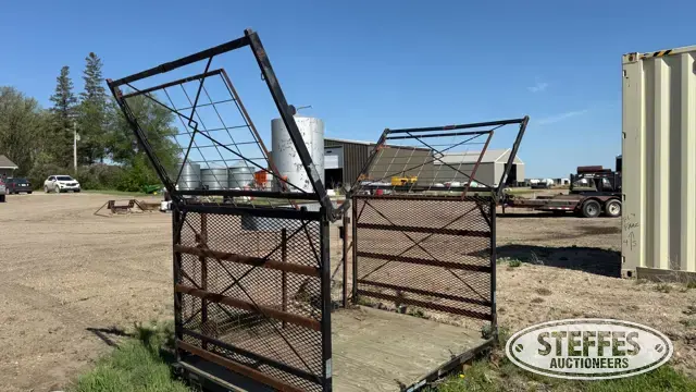 Shop-built man basket
