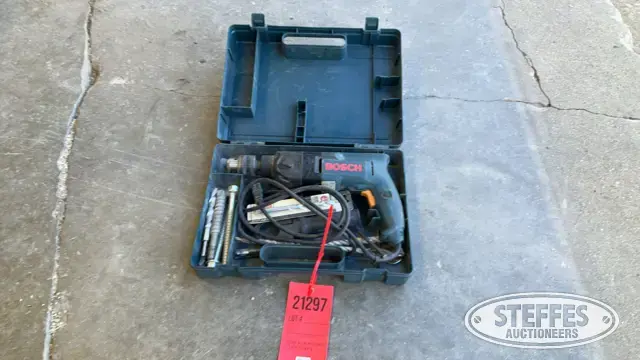Bosch hammer drill & bits