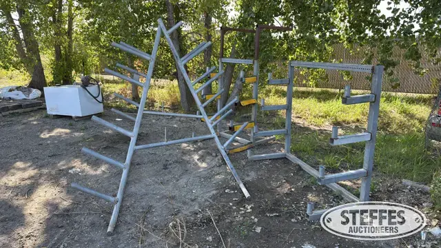 (3) Steel racks