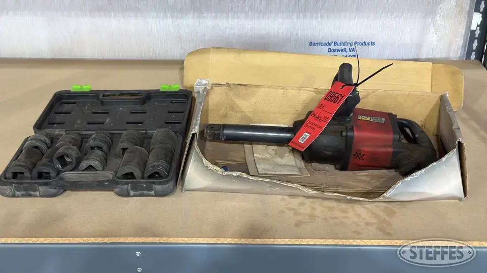 Central Pneumatic Earthquake Air Tools and Compressor