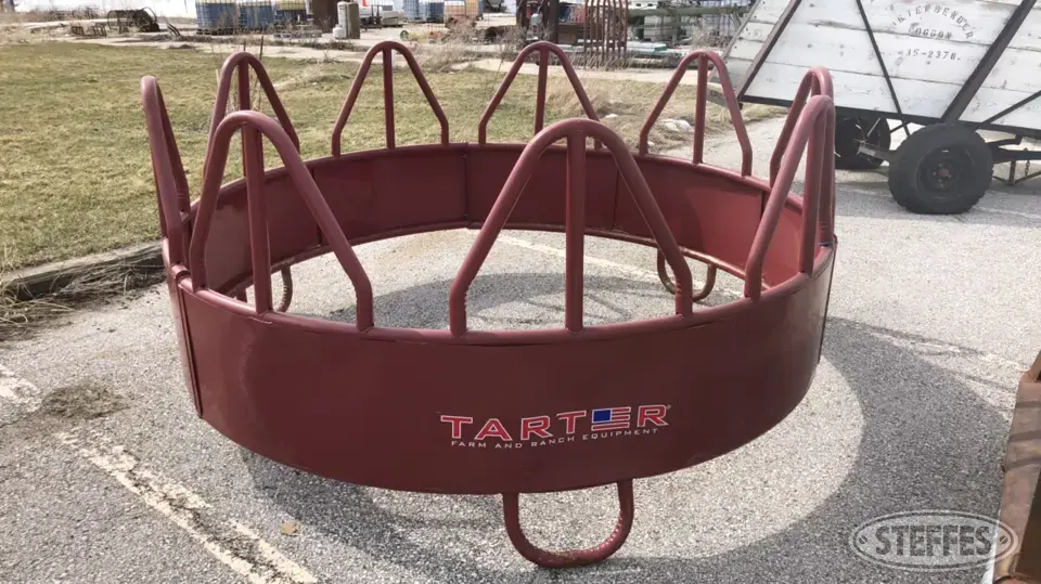 Tarter Round Bale Feeder Feeders and Bunk