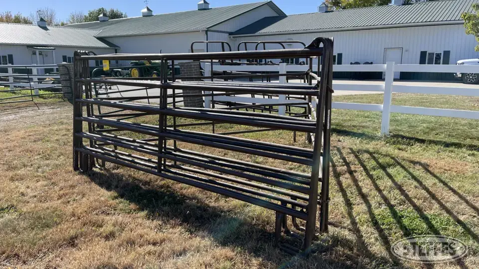 (6) Priefert Premier fence panels Livestock Handling