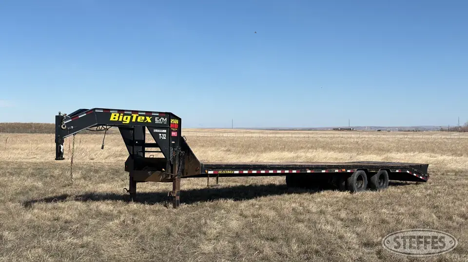2019 Big Tex 25GN-30+5 Flatbed Trailer