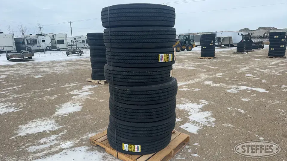 (8) Zwarthz 295/75R22.5 steer tires Truck Tire