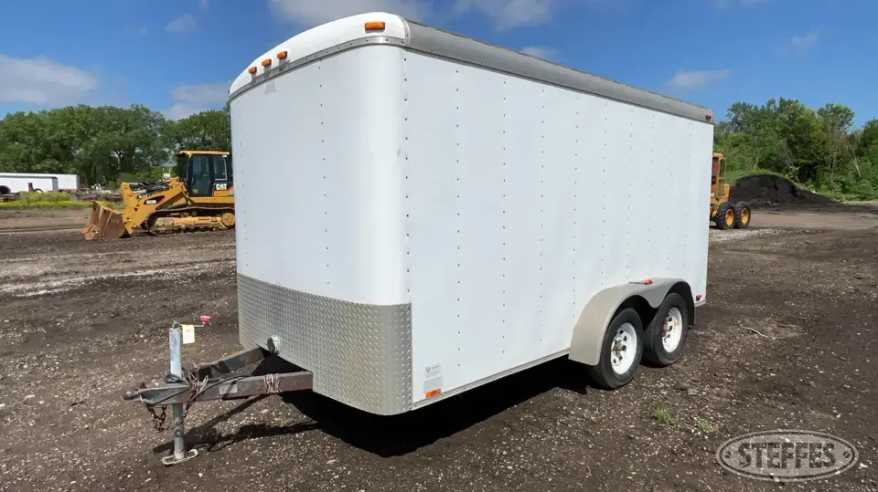 2002 Cargo Mate CM714TA2 Enclosed Cargo Trailer
