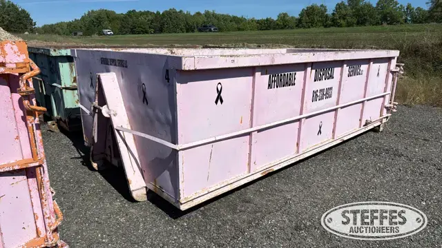 18 yd. roll-off dumpster