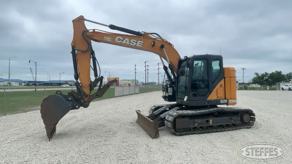 2017 Case CX145D SR Excavator