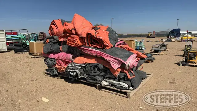 Approx. (30) concrete blankets