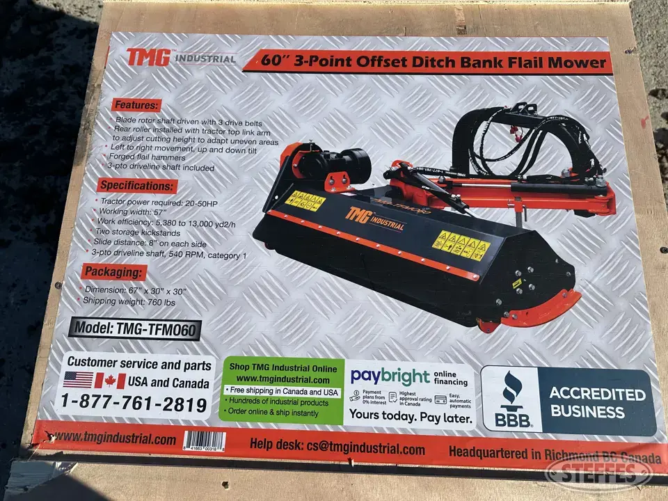 2023 TMG TFMO60 Flail Mower