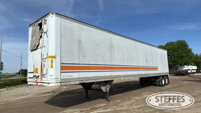 1984 Trailers Unlimited tandem axle van trailer