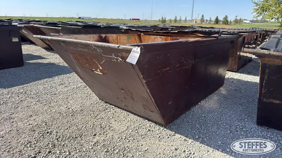 (5) 8 yd. dumpsters General Business Support Item
