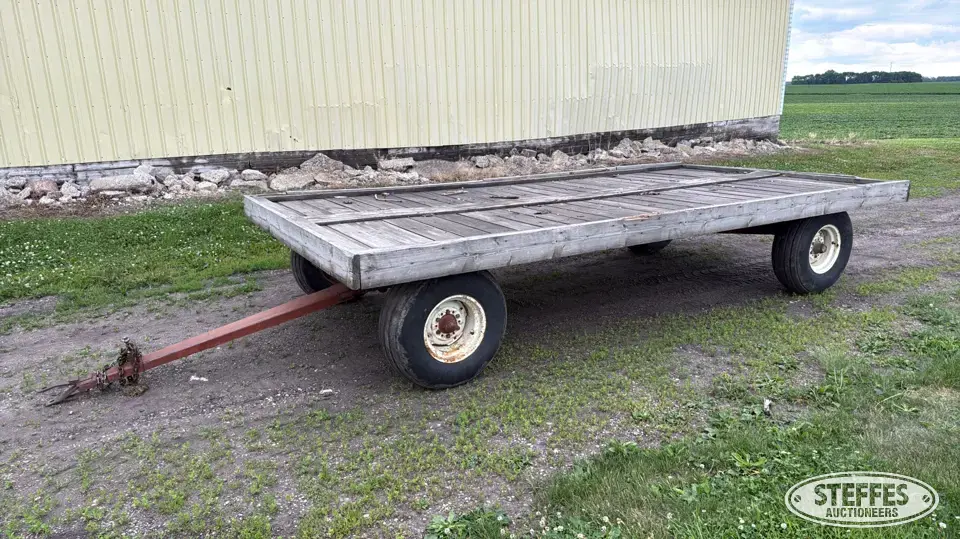 Flat rack Bale Transportation