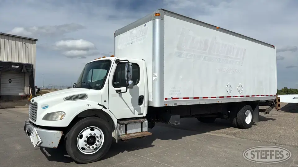 2008 Freightliner M2 Single Axle Boxed Truck