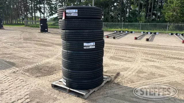 (8) Headway HLS 915 11R22.5 tires