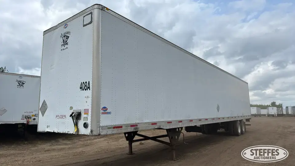 2007 Utility VS2DC Van Trailer