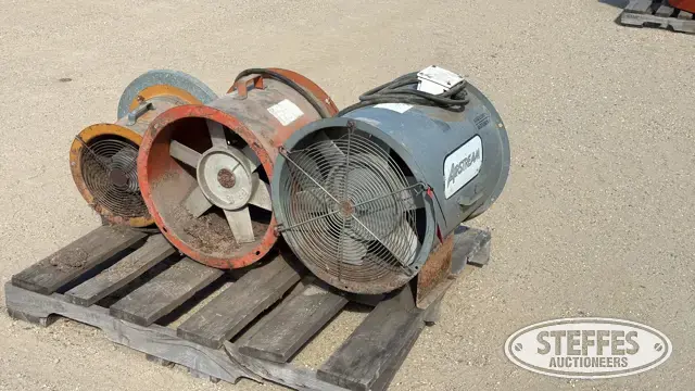 (3) Bin fans