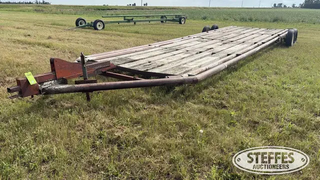 Donahue tandem axle equipment trailer