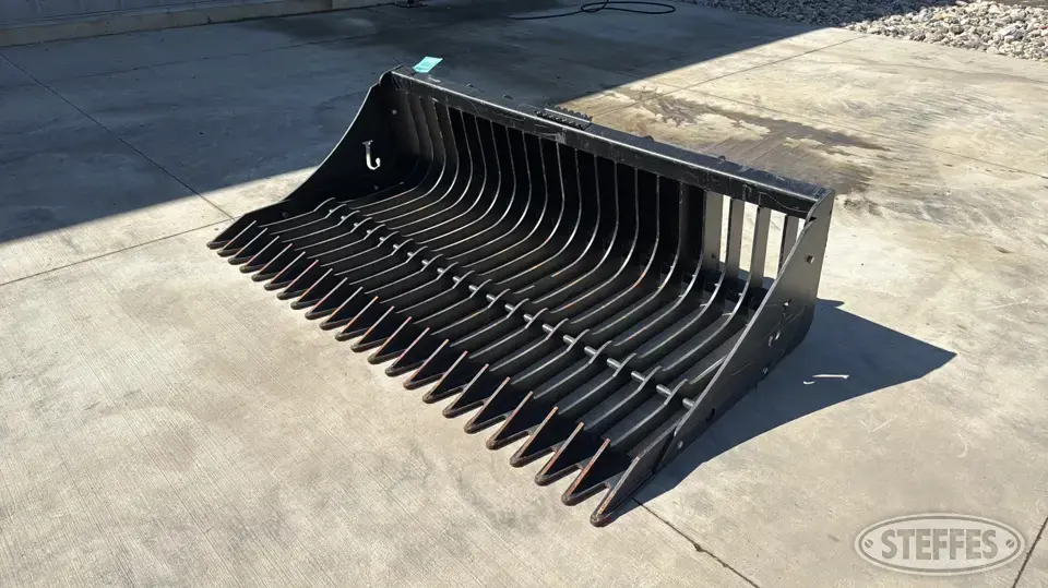 Jenkins rock bucket Skid Steer Bucket