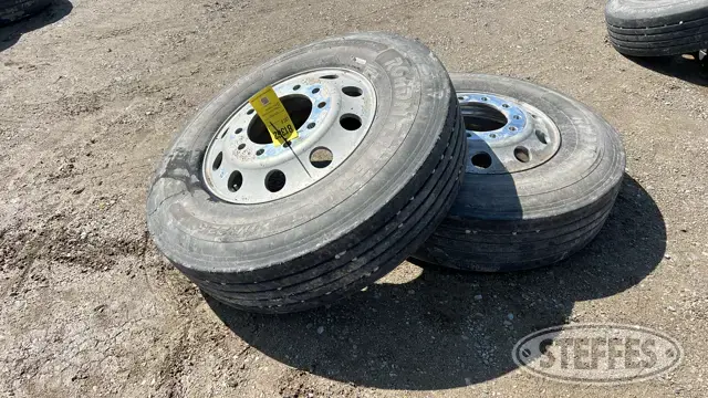 (2) 11R22.5 Tires