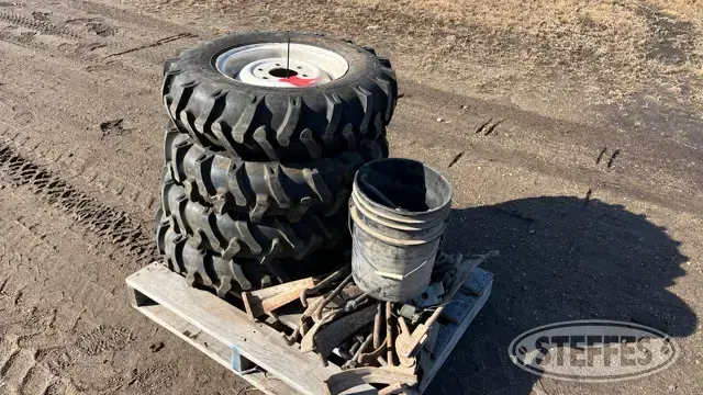 (4) 7.50-15 tires