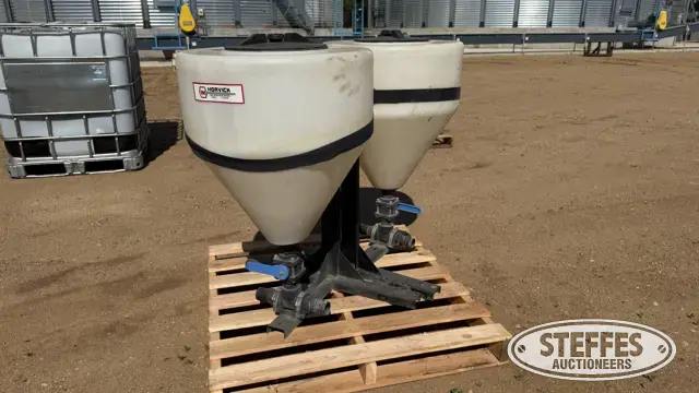 (2) Horvick 30 gal. mix cones