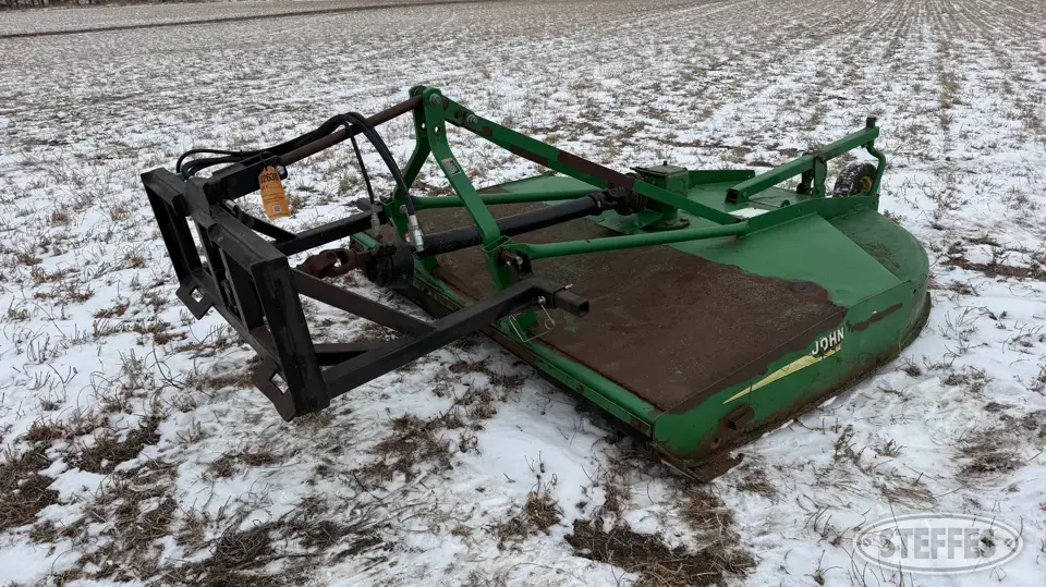 John Deere MX7 Skid Steer Mowers and Tiller