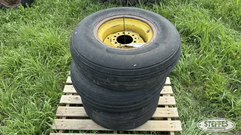 (3) 9.5L-15 tires Tractor-Implement Tire