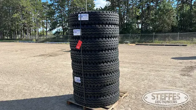 (8) Invovic FM557 11R24.5 tires