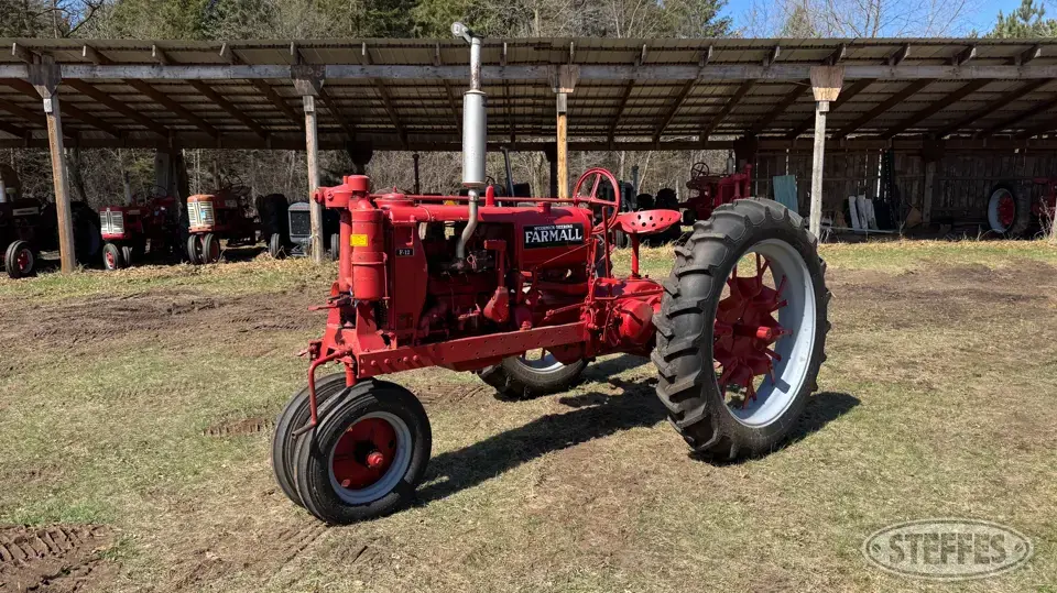 1937 Farmall F-12 Collectible Tractor