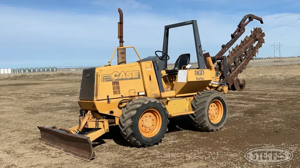 1998 Case 860 Turbo Trencher