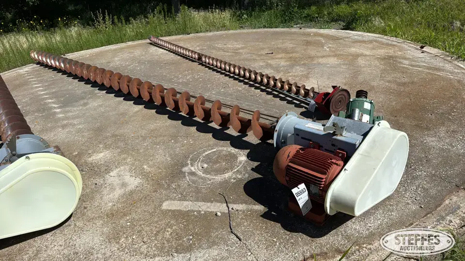 Westgo takeout auger Transfer-Jump Augers and Conveyor