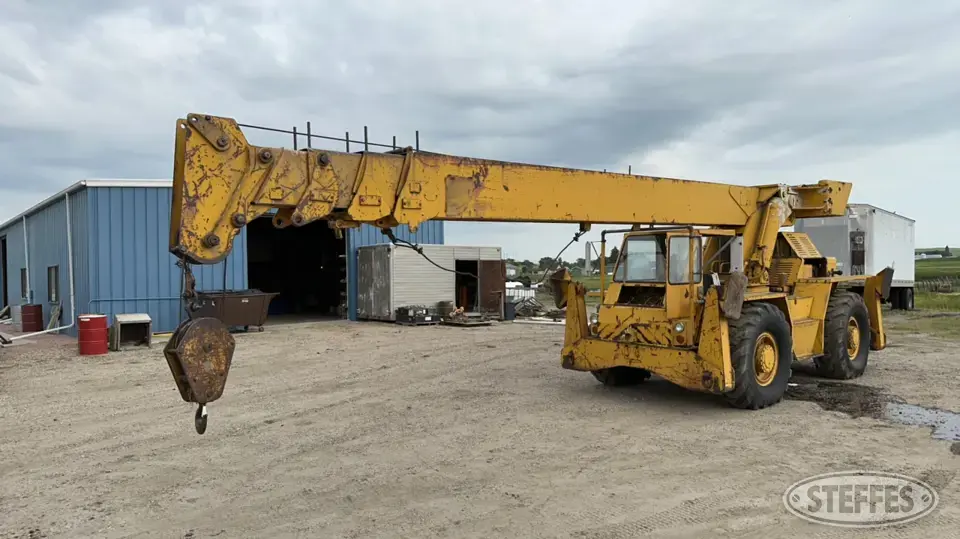 P & H Rough Terrain Crane