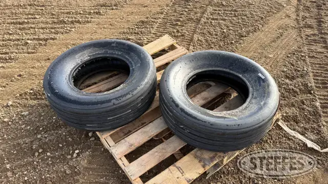 (2) Treadura 11L-15 implement tires