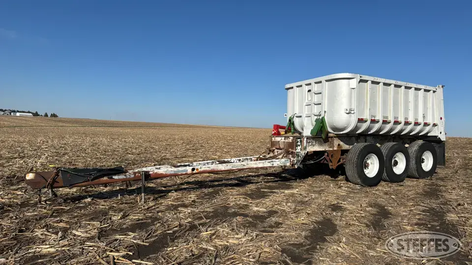 Tri-axle pup trailer End Dump Trailer