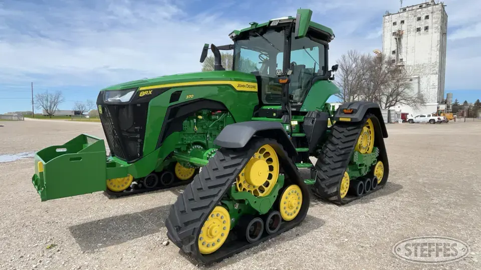 2022 John Deere 8RX 370 Track Tractor