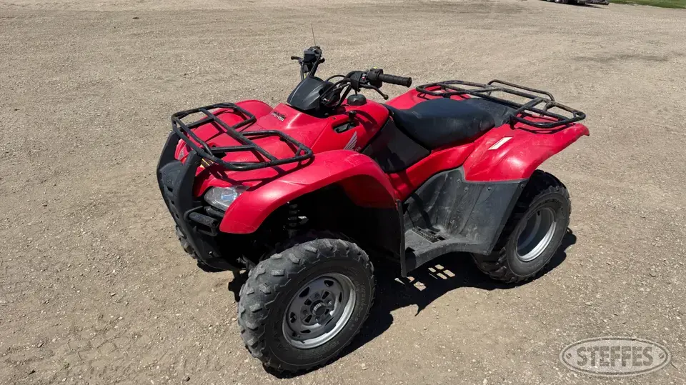 2010 Honda Rancher TRX420FM ATV