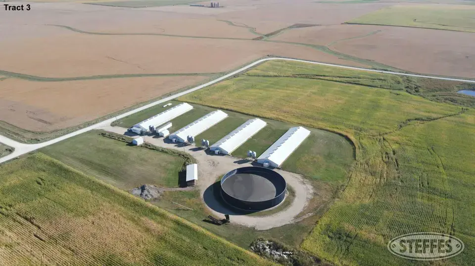 Tract 3 – 5,120 Head Hog Facility on 6.75± Acres Acreage-Other