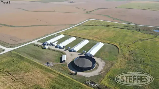 Tract 3 – 5,120 Head Hog Facility on 6.75± Acres