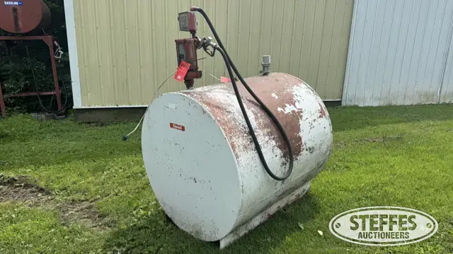 500 gal. fuel tank